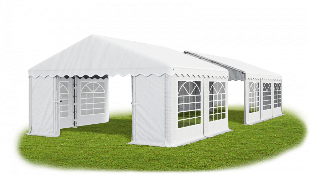 Robustes Gartenzelt 5m x 48m x 2m/2,91m - DAS COMPANY